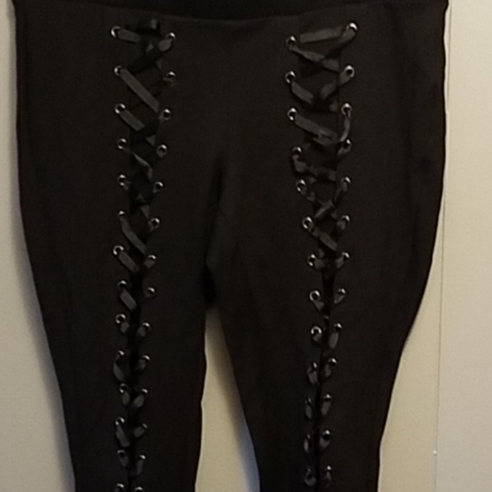 Torrid Ribbon Laced Skinny Pant